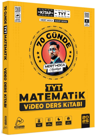 2025 70 Günde TYT Matematik Kampı Video Ders Kitabı Kolektif