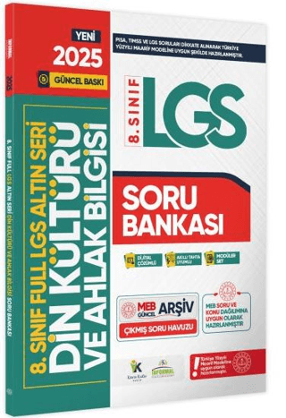 2025 8. Sınıf Full LGS Altın Seri Din Kültürü ve Ahlak Bilgisi MEB Çık