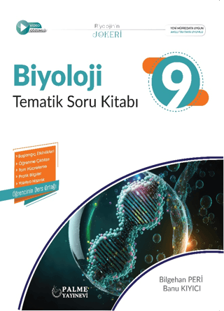 2025 9. Sınıf Biyoloji Tematik Soru Kitabı Bilgehan Peri