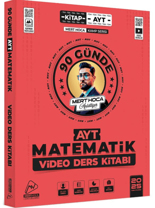 2025 90 Günde AYT Matematik Kampı Video Ders Kitabı Mert Güven