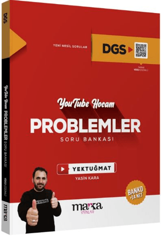 2023 DGS Youtube Hocam Problemler Soru Bankası Kolektif