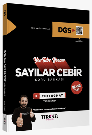 2023 Youtube Hocam DGS Sayılar Cebir Soru Bankası Kolektif