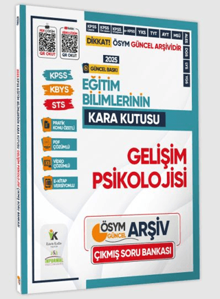 2025 Eğitim Bilimlerinin Kara Kutusu GELİŞİM Psikolojisi Konu Özetli D