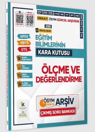 2025 Eğitim Bilimlerinin Kara Kutusu ÖLÇME ve DEĞERLENDİRME Konu Özetl