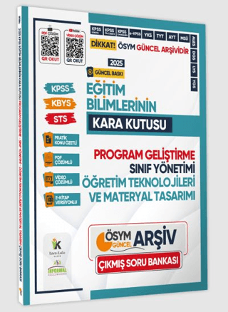 2025 Eğitim Bilimlerinin Kara Kutusu Program Geliştirme-Sınıf-Materyal