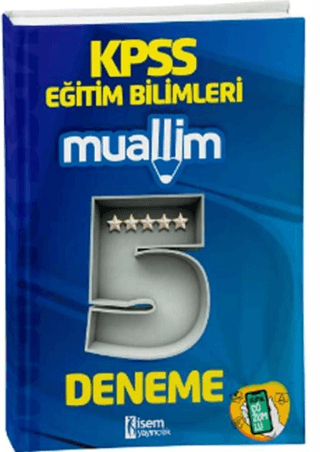 2025 İsem KPSS Eğitim Bilimleri Muallim 5 Deneme Kolektif