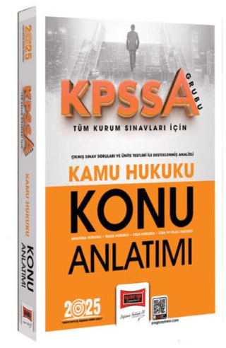 2025 KPSS A-Grubu Tüm Kurum Sınavları İçin Kamu Hukuku Konu Anlatımı K