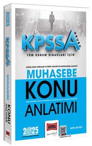 2025 KPSS-A Grubu Tüm Kurum Sınavları İçin Muhasebe Konu Anlatımı Fati