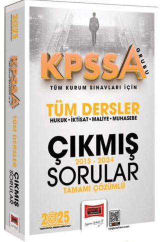 2025 KPSS-A Grubu Tüm Kurum Sınavları İçin Tüm Dersler 10 Yıl Çıkmış S