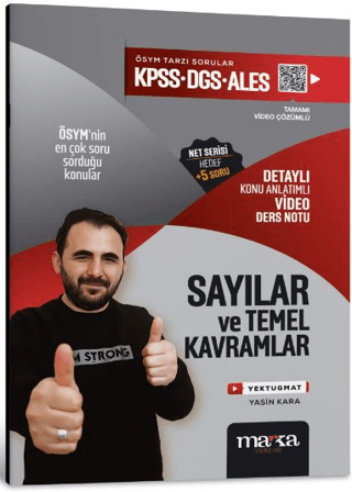 KPSS DGS ALES Sayılar ve Temel Kavramlar Konu Anlatımlı Video Ders Not