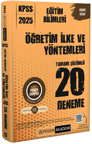 2025 KPSS Eğitim Bilimleri Öğretim İlke ve Yöntemleri Tamamı Çözümlü 2