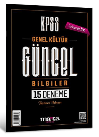 2025 KPSS Genel Kültür Güncel Bilgiler 15 Deneme Taşkıner Yalman