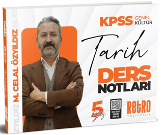 2025 KPSS Tarih 5 Yüz Ders Notları Mehmet Celal Özyıldız