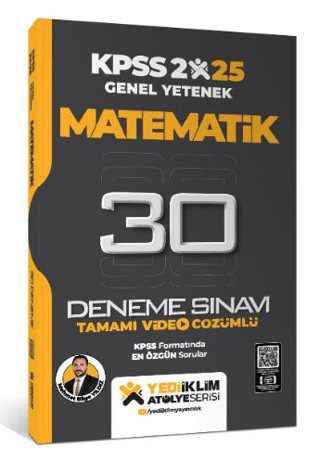 2025 KPSS Genel Yetenek Atölye Serisi Matematik Tamamı Video Çözümlü 3