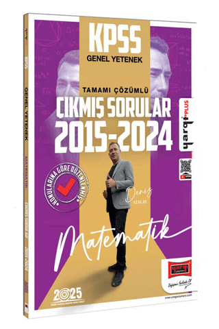 2025 KPSS Genel Yetenek Matematik 2015 - 2024 Konularına Göre Düzenlen