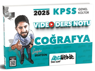 2025 KPSS GK Coğrafya Video Ders Notu Engin Eraydın