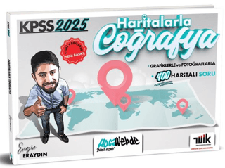 2025 KPSS Haritalarla Coğrafya Engin Eraydın