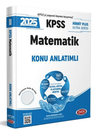 2025 KPSS Hibrit Plus Ultra Serisi Matematik Konu Anlatımlı Komisyon