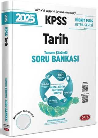 2025 KPSS Hibrit Plus Ultra Serisi Tarih Soru Bankası - Karekod Çözüml