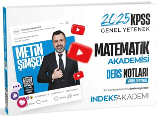 2025 KPSS Matematik Akademisi Video Ders Notları Metin Şimşek