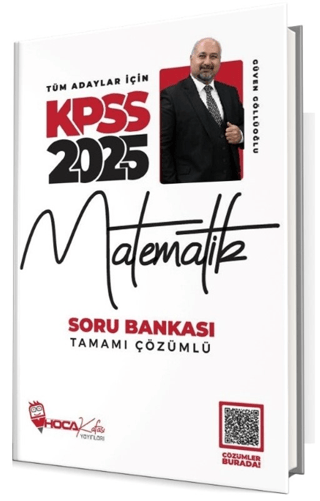 2022 KPSS Matematik Tamamı Çözümlü Soru Bankası Güven Güllüoğlu