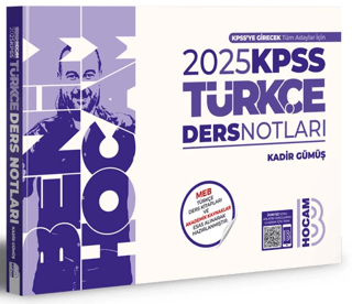 2025 KPSS Türkçe Ders Notları Kadir Gümüş