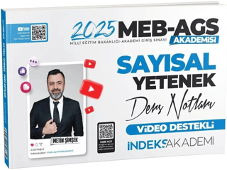 2025 MEB-AGS Akademisi Sayısal Yetenek Video Ders Notları Metin Şimşek