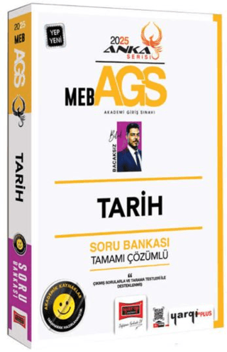 2025 MEB-AGS Anka Serisi Tarih Tamamı Çözümlü Soru Bankası Bilal Bacak