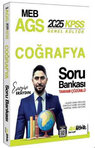 2025 MEB AGS KPSS Türkiye Coğrafyası Tamamı Çözümlü Soru Bankası Engin