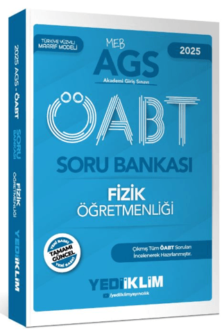 2025 MEB AGS ÖABT Fizik Öğretmenliği Soru Bankası Kollektif