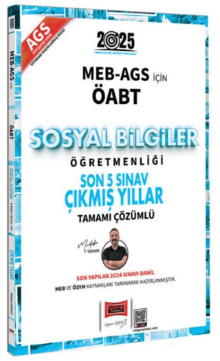 2025 MEB-AGS ÖABT Sosyal Bilgiler Öğretmenliği Son 5 Sınav Çıkmış Yıll