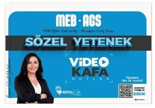 2025 MEB-AGS Sözel Yetenek Video Kafa Notlar Öznur Saat Yıldırım