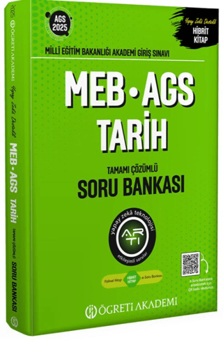 2025 MEB-AGS Tarih Tamamı Çözümlü Soru Bankası Kollektif