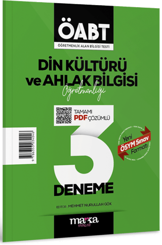 2023 ÖABT Din Kültürü ve Ahlak Bilgisi Öğretmenliği 3 Deneme Kolektif