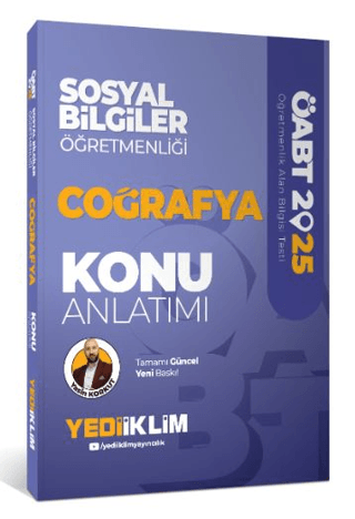 2025 ÖABT Sosyal Bilgiler Öğretmenliği Coğrafya Konu Anlatımı Yasin Ko