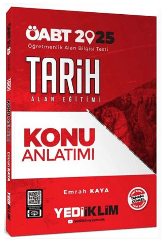 2025 ÖABT Tarih Alan Eğitimi Konu Anlatımı Emrah Kaya