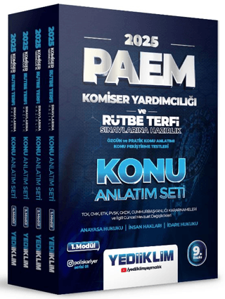 2025 PAEM Komiser Yardımcılığı ve Rütbe Terfi Sınavlarına Hazırlık TCK