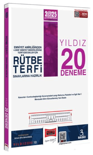 2025 Rütbe Terfi Sınavlarına Hazırlık Yıldız 20 Deneme İrfan Ziya İbra