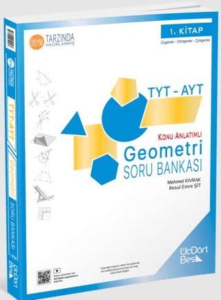 2022 TYT AYT Geometri Soru Bankası - 1.Kitap Kolektif