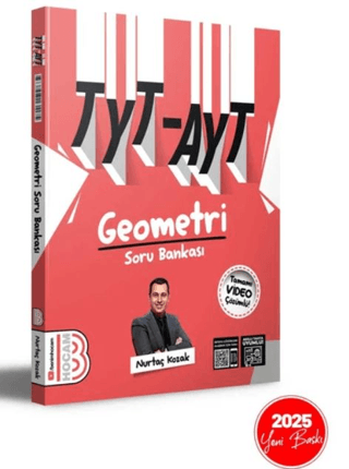 2025 TYT- AYT Geometri Tamamı Video Çözümlü Soru Bankası Nurtaç Kozak