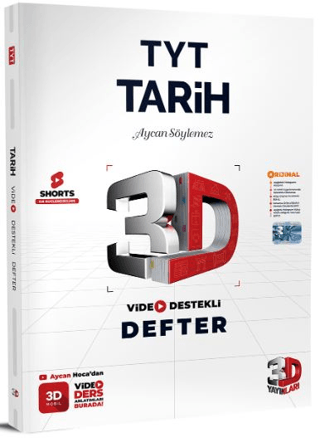 2025 TYT Tarih Video Destekli Defter Aycan Söylemez