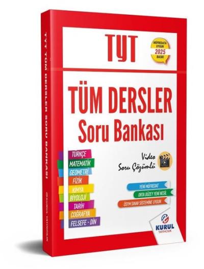 2025 TYT Tüm Dersler Soru Bankası Kolektif