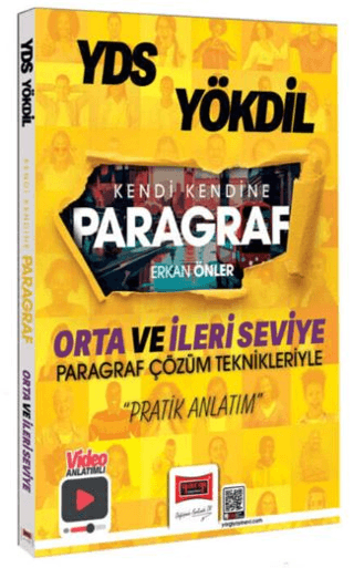 2025 YDS YÖKDİL Kendi Kendine Paragraf Pratik Anlatım Erkan Önler