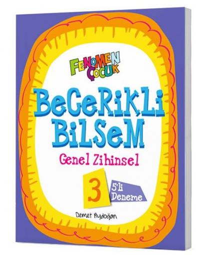 3.Sınıf Becerikli Bilsem Görsel Zihinsel 5 Deneme Kolektif