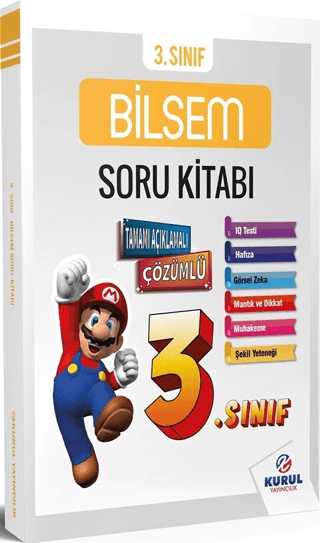 3. Sınıf Bilsem Çözümlü Soru Kitabı Kolektif