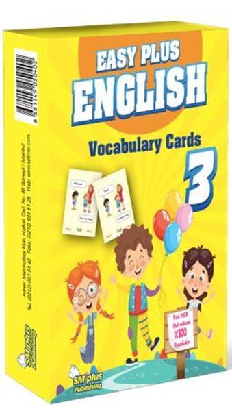 3. Sınıf Easy Plus English Kelime Kartları Kolektif