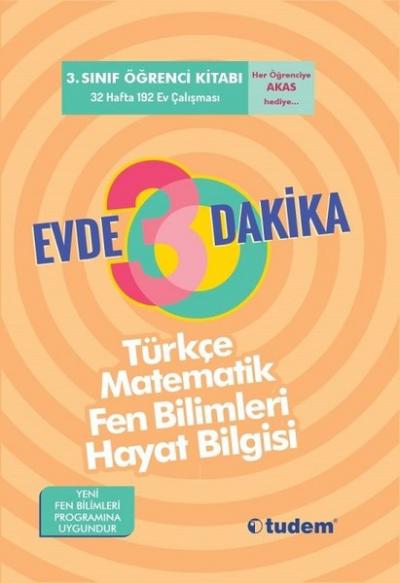 3.Sınıf Evde 30 Dakika Türkçe Matematik Fen Bilimleri Hayat Bilgisi Ko