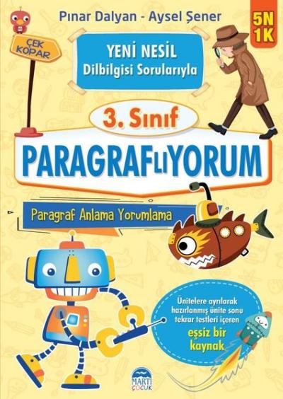 3.Sınıf - Paragraflıyorum Paragraf Anlama ve Yorumlama - Yeni Nesil Di