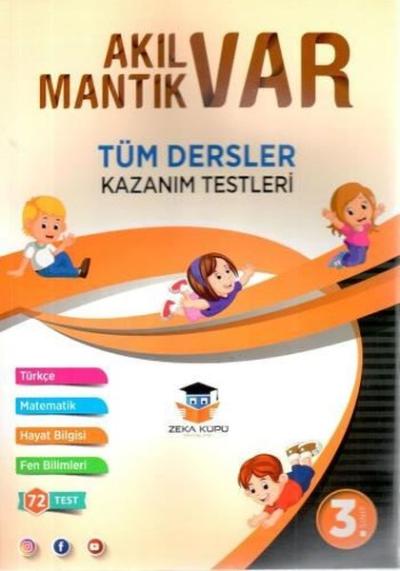 3. Sınıf Tüm Dersler Akıl Var Mantık Var Kazanım Testleri Kolektif