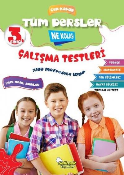 3. Sınıf Tüm Dersler Ne Kolay Çalışma Testleri Kolektif